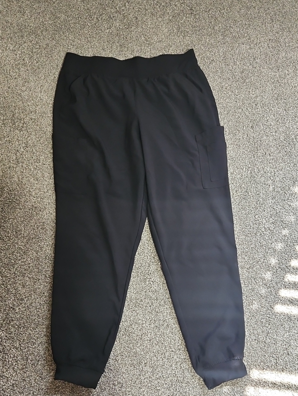 Women's Black Jogger Track Pants - Comfortable Everyday Fit